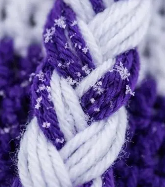 Crochet Viking White Out Winter Warrior Helmet Hat: Minnesota Football Fan Beanie