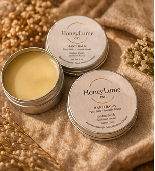Knitter's Hand Balm | Beeswax Yarn Safe Moisturizer for Dry Hands